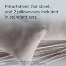  Tempur-Pedic TEMPUR Rayon from Bamboo Sheet Set Cool Gray (Split California King) IMAGE 11