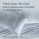  Tempur-Pedic TEMPUR Rayon from Bamboo Sheet Set Sleepy Blue (Full) IMAGE 11