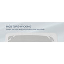  Tempur-Pedic TEMPUR Rayon from Bamboo Sheet Set Sleepy Blue (Full) IMAGE 17