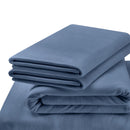  Tempur-Pedic TEMPUR Rayon from Bamboo Sheet Set Vintage Indigo (Split California King) IMAGE 10
