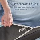  Tempur-Pedic TEMPUR Rayon from Bamboo Sheet Set Vintage Indigo (King) IMAGE 9
