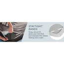  Tempur-Pedic TEMPUR Rayon from Bamboo Sheet Set Vintage Indigo (Twin XL) IMAGE 18