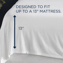  Tempur-Pedic TEMPUR Rayon from Bamboo Sheet Set White (Queen) IMAGE 3