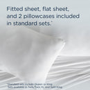  Tempur-Pedic TEMPUR Rayon from Bamboo Sheet Set White (Split King) IMAGE 11