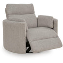 Benchcraft ModMax Luxe Power Swivel Glider Fabric Recliner 6860561P IMAGE 3