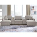  Benchcraft ModMax Luxe Fabric 5 pc Sectional 6860516/6860517/6860546/6860557/6860557 IMAGE 2