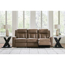  Benchcraft Mackmenville Reclining Leather Look Sofa 7471488 IMAGE 6