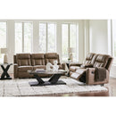  Benchcraft Mackmenville Reclining Leather Look Loveseat with Console 7471494 IMAGE 8