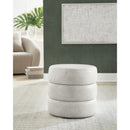 Manufacturer Color_Bone  -- Ummi A3000792 Swivel Accent Ottoman IMAGE 2