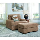  Manufacturer Color_Pecan  -- Signature Design by Ashley Jayne Park Fabric Ottoman IMAGE 4