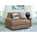  Manufacturer Color_Pecan  -- Signature Design by Ashley Jayne Park Fabric Chaise IMAGE 4