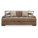  Manufacturer Color_Pecan  -- Signature Design by Ashley Jayne Park Stationary Fabric Sofa IMAGE 2