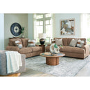  Manufacturer Color_Pecan  -- Signature Design by Ashley Jayne Park Stationary Fabric Sofa IMAGE 7
