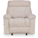  Manufacturer Color_Cobble Stone  -- Signature Design by Ashley Hoyne Park Rocker Fabric Recliner IMAGE 3