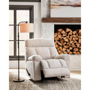  Manufacturer Color_Cobble Stone  -- Signature Design by Ashley Hoyne Park Rocker Fabric Recliner IMAGE 6