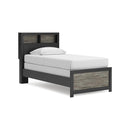 Size_Twin  -- Signature Design by Ashley Broachmyn Bookcase Bed IMAGE 1