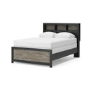  Size_Full  -- Broachmyn PCB1118B13 Full Bookcase Bed IMAGE 4