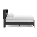  Size_Full  -- Broachmyn PCB1118B13 Full Bookcase Bed IMAGE 5