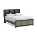  Size_Queen  -- Broachmyn PCB1118B2 Queen Bookcase Bed IMAGE 1
