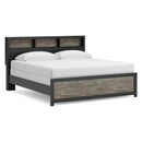  Size_King  -- Broachmyn PCB1118B6 King Bookcase Bed IMAGE 1