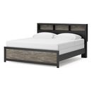  Size_King  -- Broachmyn PCB1118B6 King Bookcase Bed IMAGE 4