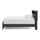  Size_King  -- Broachmyn PCB1118B6 King Bookcase Bed IMAGE 7