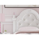  Signature Design by Ashley Kozlani PCB1819-153 Twin Upholstered Panel Headboard IMAGE 3