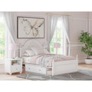  Size_Full  -- Signature Design by Ashley Kozlani Upholstered Panel Bed with Storage IMAGE 8