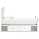  Signature Design by Ashley Kozlani Twin Upholstered Panel Bed with Storage B100-11/PCB1819-153/PCB1819-50/PCB1819-50/PCB1819-52 IMAGE 6