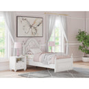  Size_Twin  -- Signature Design by Ashley Kozlani Upholstered Panel Bed IMAGE 6