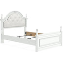  Size_Full  -- Kozlani PCB1819B6 Full Upholstered Panel Bed IMAGE 5