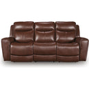  Manufacturer Color_Mahogany  -- Next Move PCU1210215 Power Reclining Sofa with Adjustable Headrest IMAGE 2