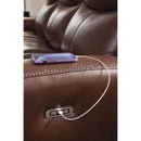  Manufacturer Color_Mahogany  -- Next Move PCU1210215 Power Reclining Sofa with Adjustable Headrest IMAGE 5