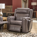  Flexsteel Wyatt Power Leather Recliner 1596-50PH-70502 IMAGE 2