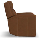  Flexsteel Wyatt Power Leather Recliner 1596-50PH-70572 IMAGE 4