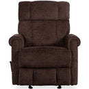  Flexsteel Classic Buffalo Glider Fabric Recliner Q2415-54-41070 IMAGE 2