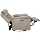  Flexsteel Sophisticated Oat Swivel Glider Fabric Recliner Q2424-53P3-41082 IMAGE 11