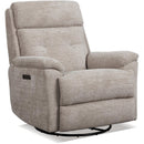  Flexsteel Sophisticated Oat Swivel Glider Fabric Recliner Q2424-53P3-41082 IMAGE 1