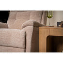  Flexsteel Sophisticated Oat Swivel Glider Fabric Recliner Q2424-53P3-41082 IMAGE 7