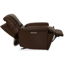  Flexsteel Plush Tavern Power Glider Leather Recliner Q3432-54P3-73770 IMAGE 13