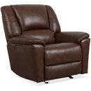  Flexsteel Plush Tavern Power Glider Leather Recliner Q3432-54P3-73770 IMAGE 1
