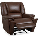  Flexsteel Plush Tavern Power Glider Leather Recliner Q3432-54P3-73770 IMAGE 7