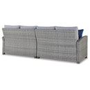  Signature Design by Ashley Naples Beach P439-854 RAF/LAF Loveseat with Cushion IMAGE 3