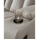  Signature Design by Ashley Elevate Edges PC8330543 Glider Reclining Loveseat with Console IMAGE 8