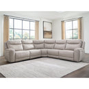  Benchcraft Gravier U13300S4 5 pc Power Reclining Sectional IMAGE 2