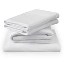  Tempur-Pedic 4010336K Sheet Sets - White (Split Head King) IMAGE 1