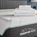  Tempur-Pedic 4010336K Sheet Sets - White (Split Head King) IMAGE 2