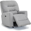  Best Home Furnishings Nika Power Swivel Glider Fabric Recliner 8NP85 19533 IMAGE 2