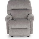  Best Home Furnishings Cannes Power Swivel Glider Fabric Recliner 9AP05 22473C IMAGE 3