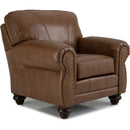  Best Home Furnishings Noble Stationary Leather Match Chair C64ELU 71669LU IMAGE 1